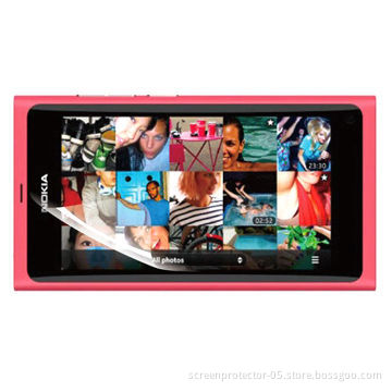 Crystal clear screen protector for Nokia N9, high definition, anti-fingerprint, -scratch